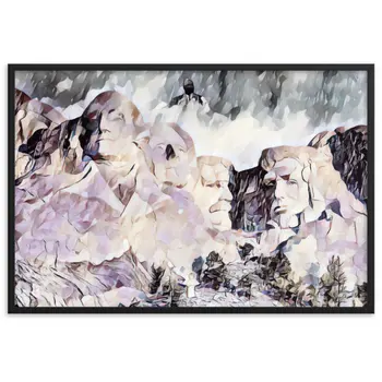 I HAVE A DREAM Superior Framed Poster