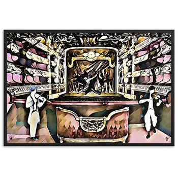 WHEN YOUR SENSES DANCE WITH MY MOMENTS Special Edition Framed Poster