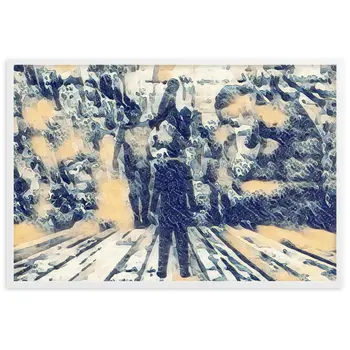 I SAW MY ENTIRE LIFE PASS THROUGH YOUR EYES Special Edition Framed Poster