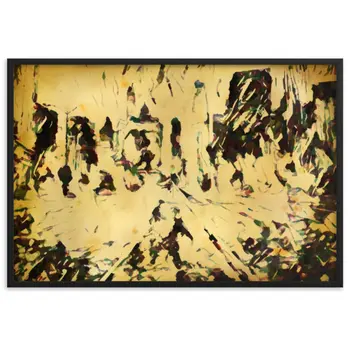 YOU ARE THE RHYTHM THAT STILL DANCES WITHIN ME SUPERIOR Framed Poster