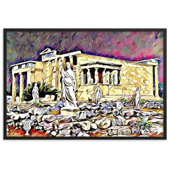 THREE CHARITIES V2 Superior Framed Poster