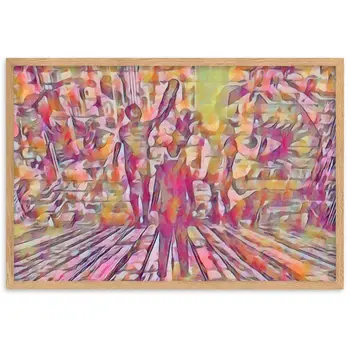 I SAW MY ENTIRE LIFE PASS THROUGH YOUR EYES Special Edition Framed Poster