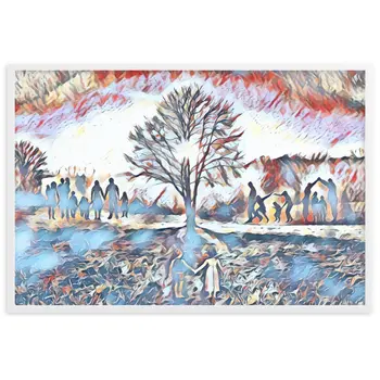 YOU WILL GIVE ME THIS DREAM AS A GIFT ? SUPERIOR Framed Poster