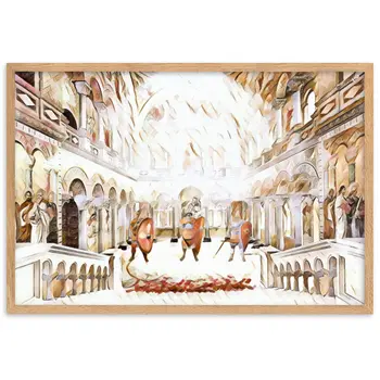 BYZANTIUM V2 Superior Framed Poster