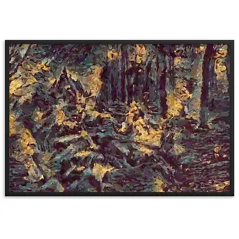 AMONG THE FOUR SEASONS YOU ARE THE FIFTH SENSE TALE Framed Poster