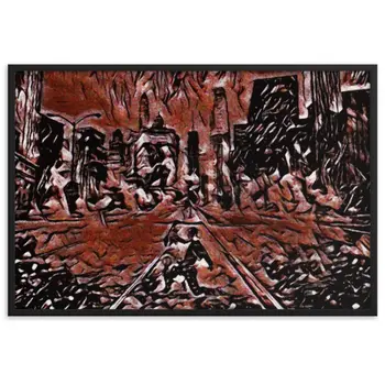 YOU ARE THE RHYTHM THAT STILL DANCES WITHIN ME SUPERIOR Framed Poster