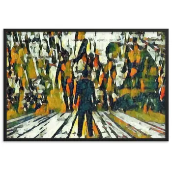 I SAW MY ENTIRE LIFE PASS THROUGH YOUR EYES Special Edition Framed Poster