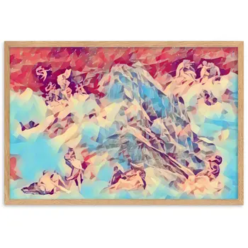 AN EVENING ON OLYMPOS V2 Superior Framed Poster