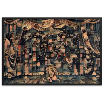 YOU WERE ALWAYS THE POEM I WANTED TO WRITE PREMIUM Framed Poster