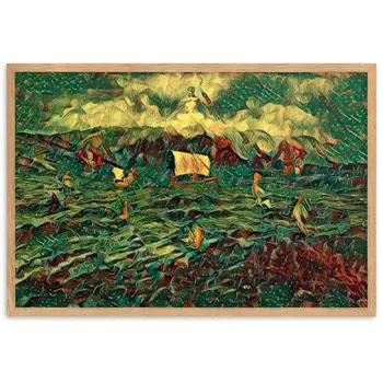 AS YOU SET OUT FOR ITHACA Premium Framed Poster