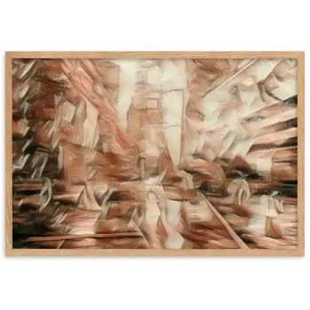 WHEN YOUR KISS WATERED ALL MY SENSES PREMIUM Framed Poster