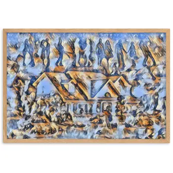 I WAS WAITING FOR YOU IN THE DREAM YOU HAD SEEN Special Edition Framed Poster