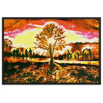 YOU WILL GIVE ME THIS DREAM AS A GIFT ? SUPERIOR Framed Poster