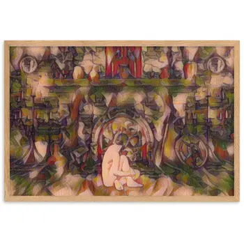 HESTIA Velvet Edition Framed Poster