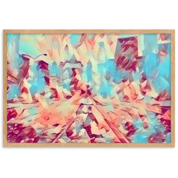 YOU ARE THE RHYTHM THAT STILL DANCES WITHIN ME SUPERIOR Framed Poster