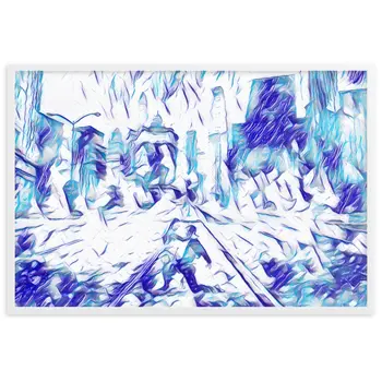 YOU ARE THE RHYTHM THAT STILL DANCES WITHIN ME SUPERIOR Framed Poster