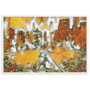 YOU ARE THE RHYTHM THAT STILL DANCES WITHIN ME SUPERIOR Framed Poster