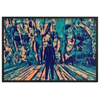 I SAW MY ENTIRE LIFE PASS THROUGH YOUR EYES Special Edition Framed Poster