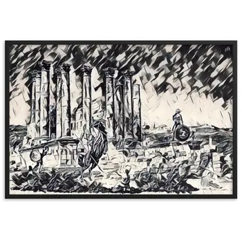 WHEN ALEXANDER THE GREAT ENTERED EPHESUS V2 Superior Framed Poster