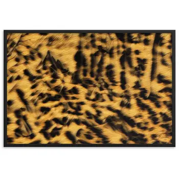 AMONG THE FOUR SEASONS YOU ARE THE FIFTH SENSE Velvet Edition Framed Poster