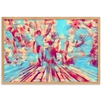 I SAW MY ENTIRE LIFE PASS THROUGH YOUR EYES Special Edition Framed Poster