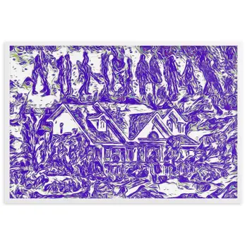 I WAS WAITING FOR YOU IN THE DREAM YOU HAD SEEN Special Edition Framed Poster