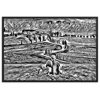 SEEING THE DAWN THROUGH THE DREAM Special Edition Framed Poster