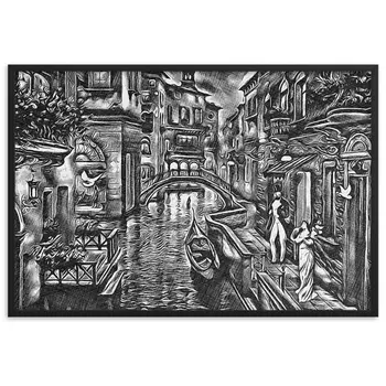 Questo è il mio porto e tu il suo cuore Superior Framed Poster