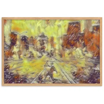 YOU ARE THE RHYTHM THAT STILL DANCES WITHIN ME SUPERIOR Framed Poster