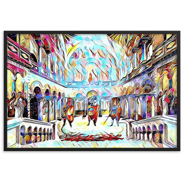 BYZANTIUM V2 Superior Framed Poster