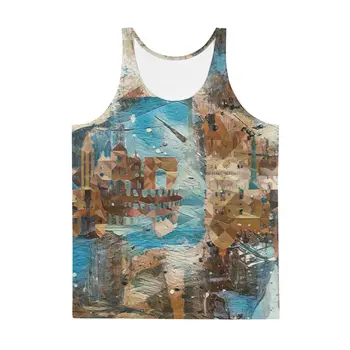 SOTTOSOPRA Art Unisex Tank Top by Gianneli