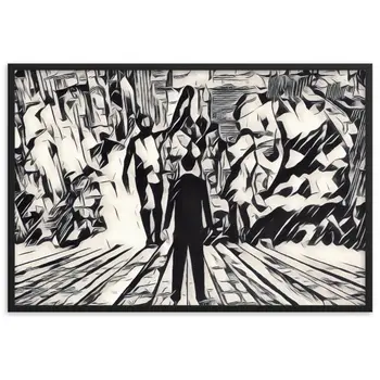 I SAW MY ENTIRE LIFE PASS THROUGH YOUR EYES Superior Framed Poster