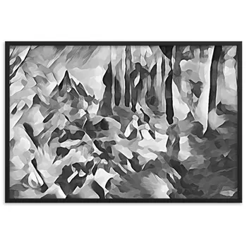 AMONG THE FOUR SEASONS YOU ARE THE FIFTH SENSE Superior Framed Poster