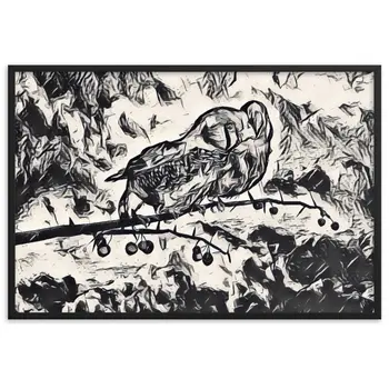 YOU TOUCHED MY DEEPEST CHORDS Special Edition Framed Poster