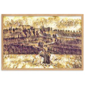 SEEING THE DAWN THROUGH THE DREAM SUPERIOR Framed Poster