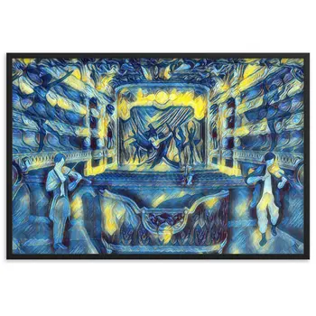 WHEN YOUR SENSES DANCE WITH MY MOMENTS Superior Edition Framed Poster