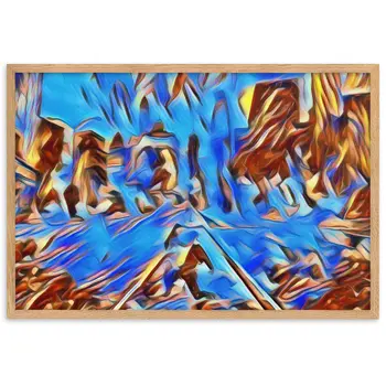 YOU ARE THE RHYTHM THAT STILL DANCES WITHIN ME Velvet Framed Poster