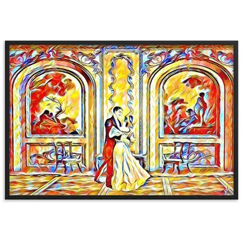 REGARDEZ À L'INTÉRIEUR DE MOI V2 Superior Framed Poster