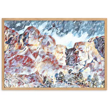 I HAVE A DREAM Superior Framed Poster