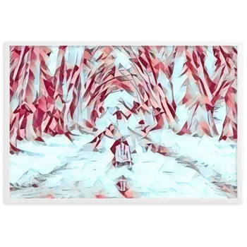 LOVE IS WHEN YOU CAN SEE WITHIN ME Special Edition Framed Poster