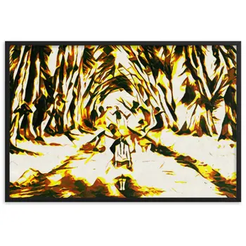 LOVE IS WHEN YOU CAN SEE WITHIN ME Special Edition Framed Poster