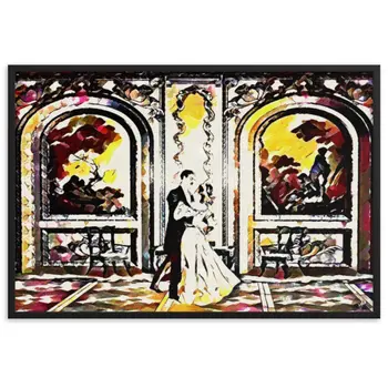 REGARDEZ À L'INTÉRIEUR DE MOI V2 Superior Framed Poster