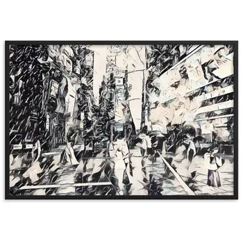 WHEN YOUR KISS WATERED ALL MY SENSES Special Edition Framed Poster