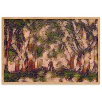 TO SEE MY HEART YOU MUST FIRST DIVE INTO MY TRUTH J.L VELVET Framed Poster