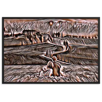 SEEING THE DAWN THROUGH THE DREAM SUPERIOR Framed Poster