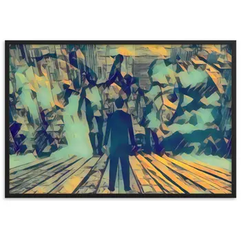 I SAW MY ENTIRE LIFE PASS THROUGH YOUR EYES Special Edition Framed Poster