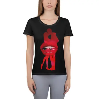 THE KISS Women's Athletic T-shirt by Gianneli