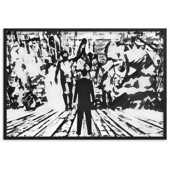 I SAW MY ENTIRE LIFE PASS THROUGH YOUR EYES Special Edition Framed Poster