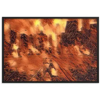 YOU ARE THE RHYTHM THAT STILL DANCES WITHIN ME SUPERIOR Framed Poster