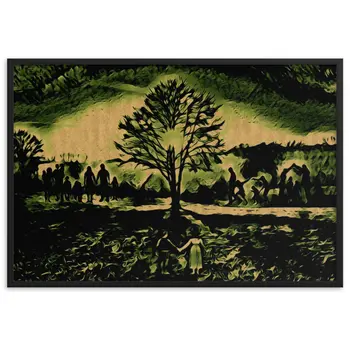 YOU WILL GIVE ME THIS DREAM AS A GIFT ? SUPERIOR Framed Poster